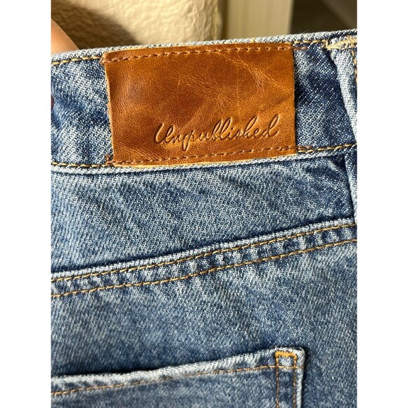 NWT Women’s Unpublished  Jessa-Boyish Denim Jean Short Size 31 #334 - Picture 11 of 12